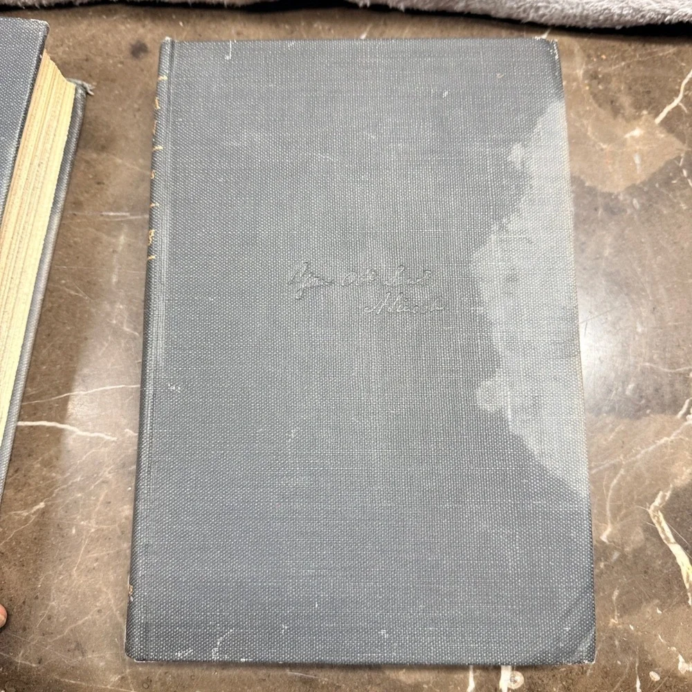 Harcourt Brace Abraham Lincoln The War Years Carl Sandburg 4 Vol Set Grey 1939